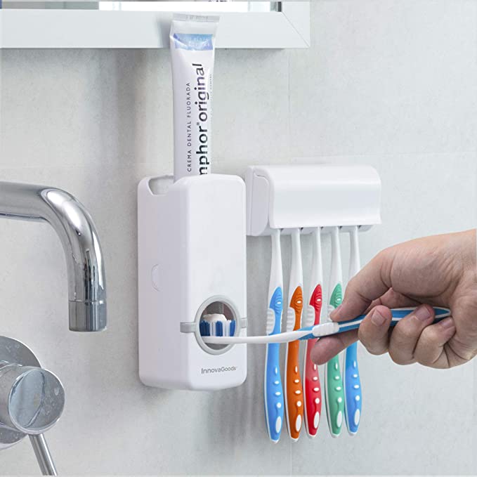 Dispensador Automático de Pasta de Dientes – Higiénico y Sin Esfuerzo