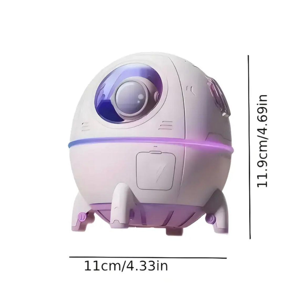 Humidificador Nave Astronauta USB – Aromaterapia y Diseño Futurista