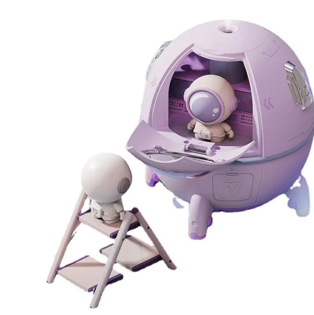 Humidificador Nave Astronauta USB – Aromaterapia y Diseño Futurista