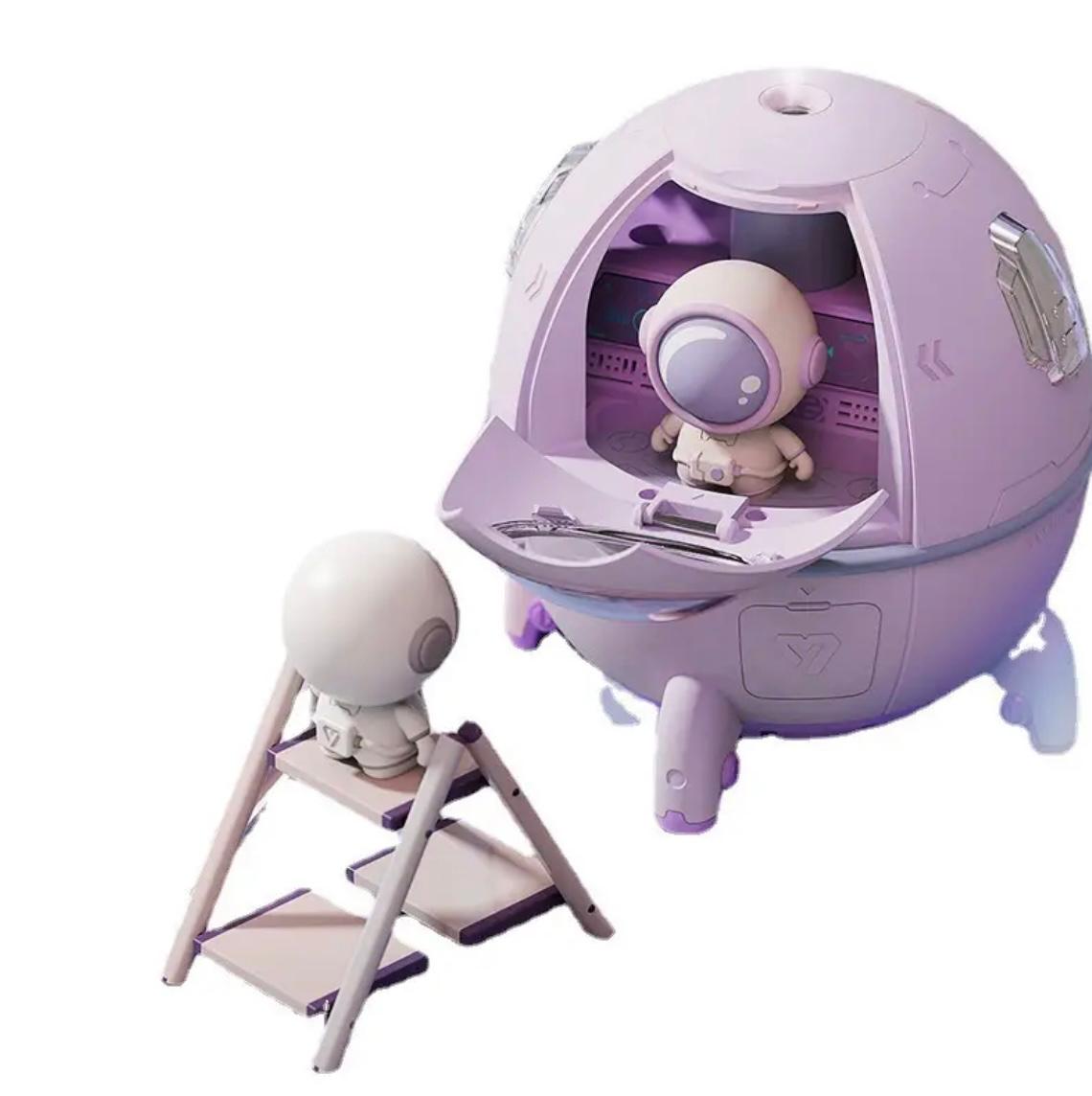 Humidificador Nave Astronauta USB – Aromaterapia y Diseño Futurista