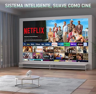 Mini Proyector Portátil Android Full HD – Cine en Cualquier Lugar