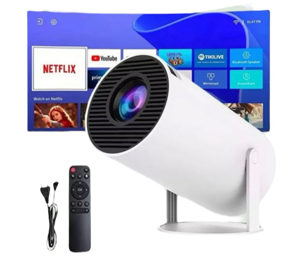 Mini Proyector Portátil Android Full HD – Cine en Cualquier Lugar