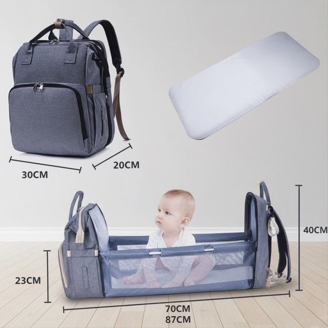 Mochila Cambiador Bebés Multifunción