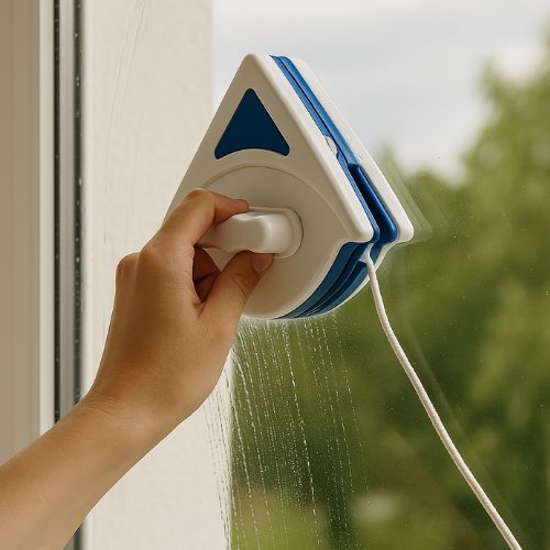 Limpia Cristales Magnético – Doble limpieza sin esfuerzo