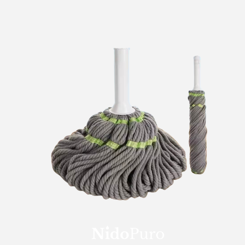 Mopa Redonda Autoescurrible – Limpieza eficiente sin ensuciarte las manos