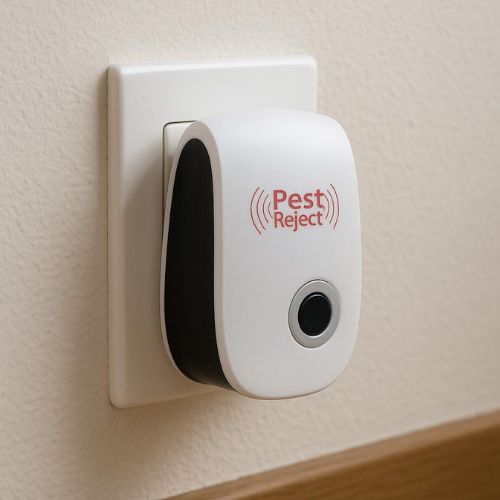 Pest Reject – Repelente Ultrasónico para Insectos y Roedores