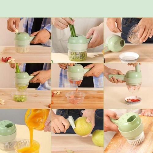 Cortador Automático de Frutas y Verduras – Rápido, Preciso y Sin Esfuerzo