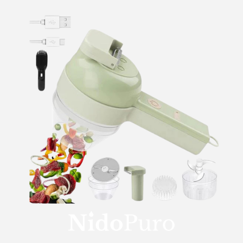 Cortador Automático de Frutas y Verduras – Rápido, Preciso y Sin Esfuerzo