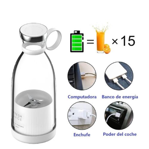 Batidora Portátil – Mezcla donde quieras, sin esfuerzo